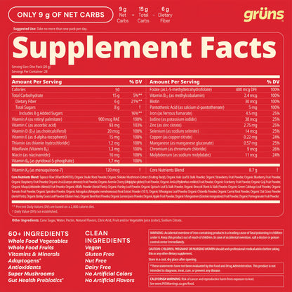 Grüns Superfood Gummies